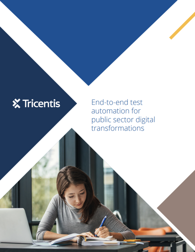 Tricentis End-to-End- automation for public sector digital transformations pdf preview