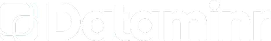 Dataminr white logo
