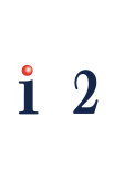 i2 group white logo