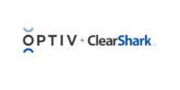 Optiv + Clearshark Logo