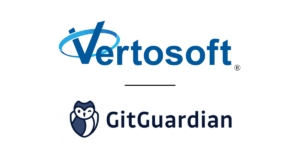 Vertosoft and GitGuardian logos