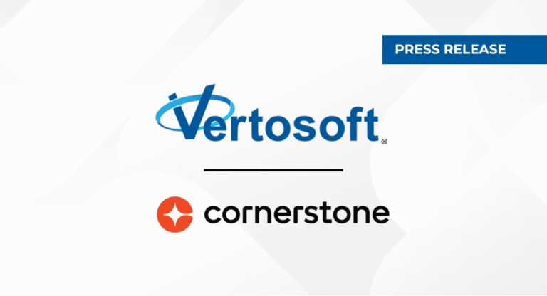Vertosoft x Cornerstone Press Release